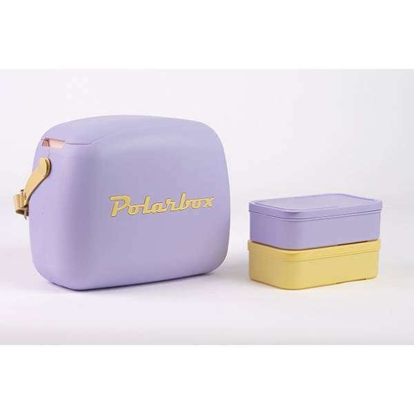 Polarbox Coolerbag 6l Paars Incl. 2x Lunchbox 
