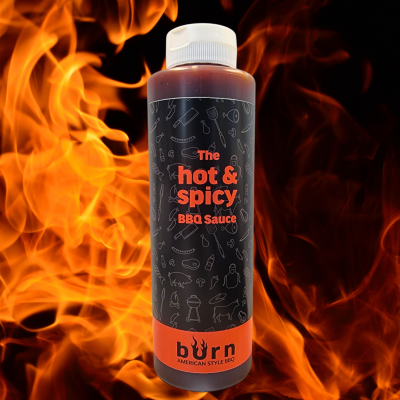 Hot & Spicy BBQ Sauce 500ml  Burn