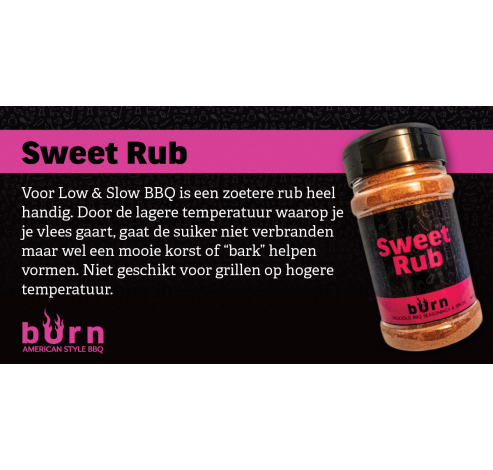 Sweet Rub 200g  Burn