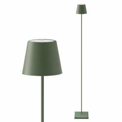 Nuindie accu vloerlamp 1200mm dennengroen rond Sigor