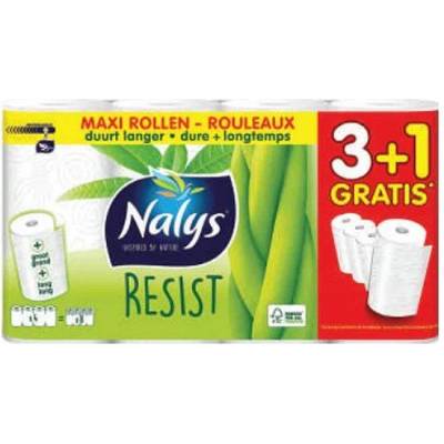 Keukenpapier Resist 3+1 Maxi Rollen  Nalys