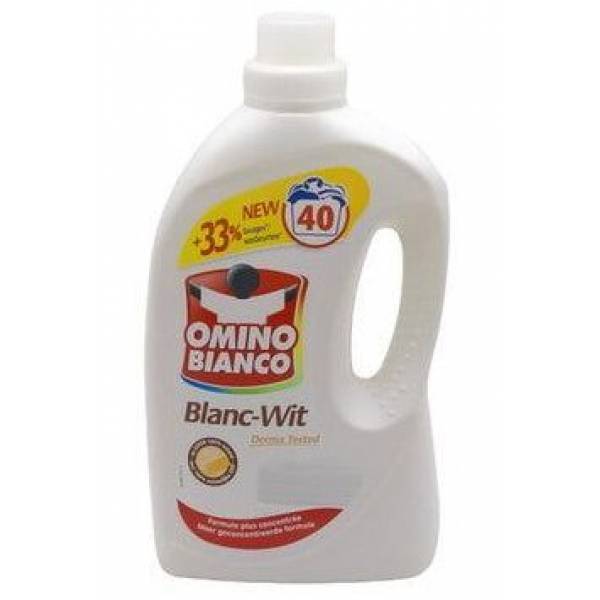 Omino Bianco Vloeibaar wasmiddel WIT 40 wasbeurten 2L