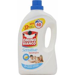 Omino Bianco Vloeibbaar wasmiddel Sensitive 40 wasbeurten 2L 