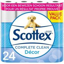 WC PAPIER 24 ROL 2 LAGEN COMPLETE CLEAN DECOR 