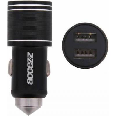 Car charger 2.4a dual usb  Accezz