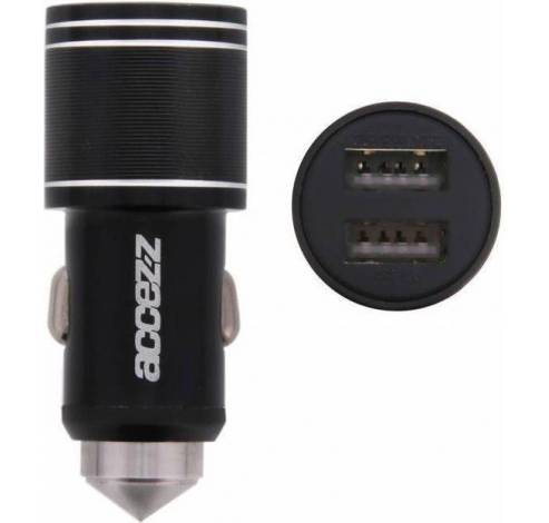 Car charger 2.4a dual usb  Accezz