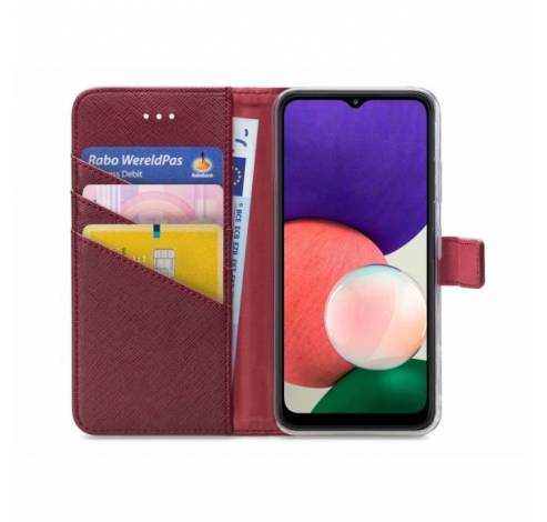 Flex wallet Samsung Galaxy A22 5g bordeaux  My Style