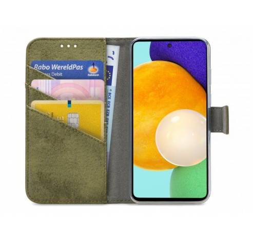 Flex Wallet Bookcase Samsung Galaxy A52/A52 5G/A52S 5G olive  My Style