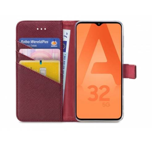 Flex wallet Samsung Galaxy A32 5G bordeaux  My Style