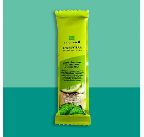 Energy Bar Groene thee - citroen (20x40g) BIO  Innerme