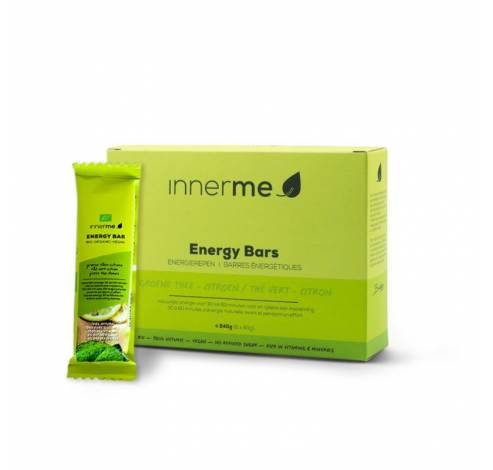 Energy Bar Groene thee - citroen (6x40g) BIO  Innerme