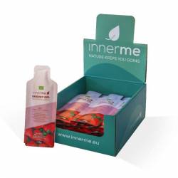 Innerme Energy gel 'fast' aardbei (20x35g) BIO 