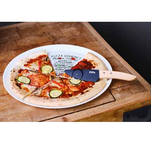 Couteau A Pizza Avec Roulette 22,5cm  ZiiPa