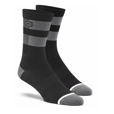 FLOW Performance Socks  Black/Grey Size: LXL  100%