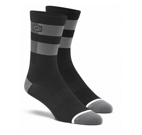 FLOW Performance Socks  Black/Grey Size: LXL  100%