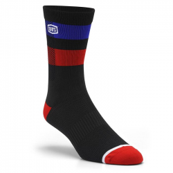 100% FLOW Performance Socks  Black Size: SM 