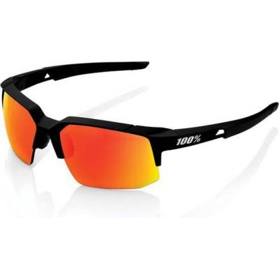 SPEEDCOUPE - Soft Tact Black - HIPER Red Multilayer Mirror Lens Soft Tact Black Size: UNI  100%