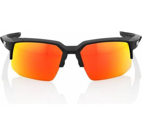 SPEEDCOUPE - Soft Tact Black - HIPER Red Multilayer Mirror Lens Soft Tact Black Size: UNI  100%