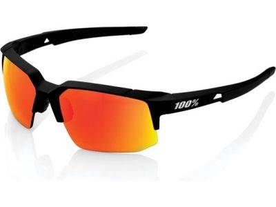 SPEEDCOUPE - Soft Tact Black - HIPER Red Multilayer Mirror Lens Soft Tact Black Size: UNI