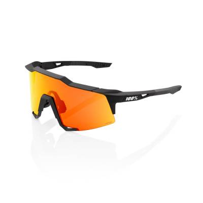 SPEEDCRAFT - Soft Tact Black - HiPER Red Multilayer Mirror Lens Soft Tact Black Size: UNI  100%