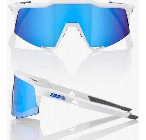 SPEEDCRAFT - Matte White - Hiper Blue Multilayer Mirror Lens Matte White Size: UNI  100%