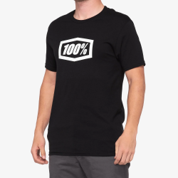 100% ESSENTIAL T-shirt  Black Size: XXL 