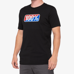 100% CLASSIC T-shirt Black Size: XL 