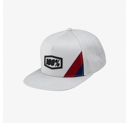 CORNERSTONE Snapback Hat Light grey Size: Adult  100%