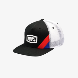 100% CORNERSTONE Snapback Hat Black Size: Adult 