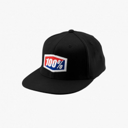 100% ESSENTIAL J-Fit Hat Black Size: S/M 