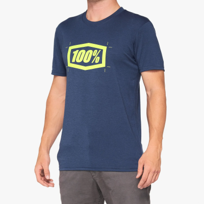 CROPPED Tech T-shirt  Navy Size: LG 