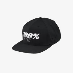 100% DRIVE Snapback Hat  Black Size: UNI 