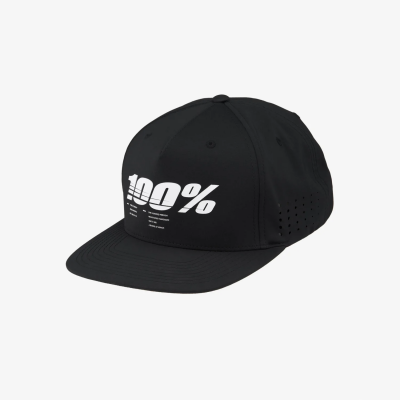 DRIVE Snapback Hat  Black Size: UNI  100%