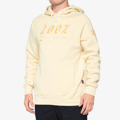 BARRAGE Hooded Pullover Chalk Size: LG 