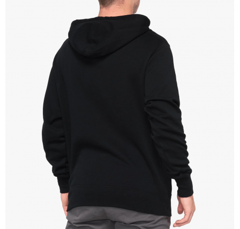 ESSENTIAL Hooded Pullover  Black Size: SM  100%