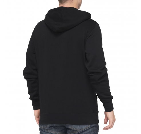 CLASSIC Hooded Pullover  Black Size: MD  100%