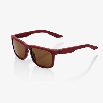 BLAKE - Soft Tact Crimson - Bronze Lens 