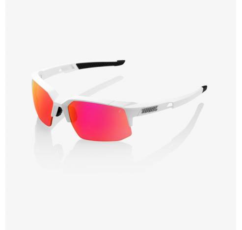 SPEEDCOUPE - Soft Tact Off White - Purple Multilayer Mirror Lens  100%