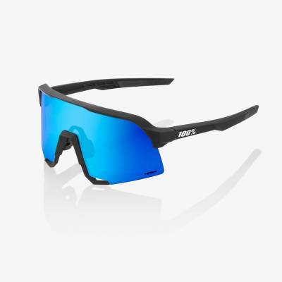 S3 - Matte Black - HiPER Blue Multilayer Mirror Lens 