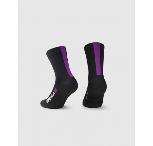 DYORA RS Socks 0 Black violet (SUMMER )  Assos