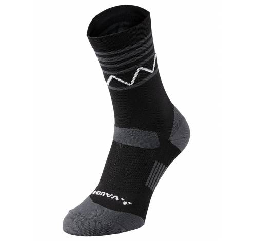 Bike Socks Mid, black/white, 36-38  Vaude