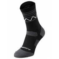Bike Socks Mid, black/white, 42-44 