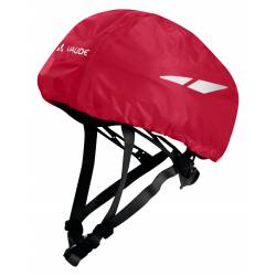 Vaude Kids Helmet Raincover, indian red 