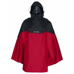 Vaude Covero Poncho II, indian red, L 