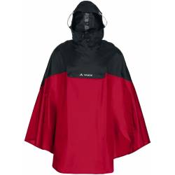 Vaude Covero Poncho II, indian red, S 