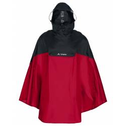 Vaude Covero Poncho II, indian red, XXL 