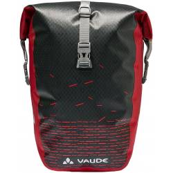 Vaude Aqua Back Print Single, black/red 