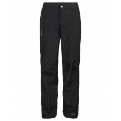 Vaude Wo Yaras Rain Zip Pants III, black, 42 