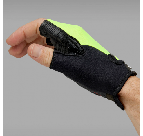 ProGel Hi-Vis Padded Gloves Yellow Hi-Vis S  Gripgrab