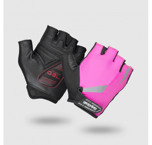 ProGel Hi-Vis Padded Gloves Pink Hi-Vis XL  Gripgrab